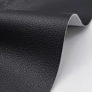 The Thickness of 0.6 Pvc 137 D90 lTear Resistance Artificial Synthetic Lychee Patterns Leather Car Mat Seat Cover Leather Fabric