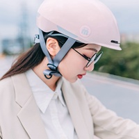 Casco Plegable Unisex Billionsports 152M con Certificación CCC, ABS+EPS, Ligero, Transpirable, con Cierre de Hebilla para Scooter Eléctrico