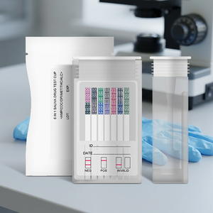 Prueba de Detección Rápida de Drogas en <span class=keywords><strong>Saliva</strong></span> y Orina Multipanel, Kit de Diagnóstico Médico para Detección de Drogas de Abuso en Orina - Product Image 1