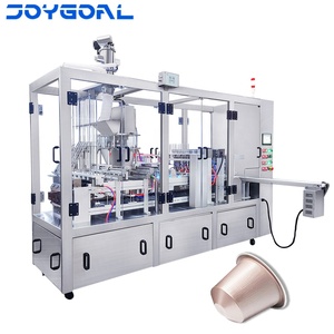 Machine de remplissage et de scellage automatique à grande vitesse pour capsules de café compatibles Nespresso en aluminium, machine de conditionnement en cartons, la meilleure de Chine - Product Image 1