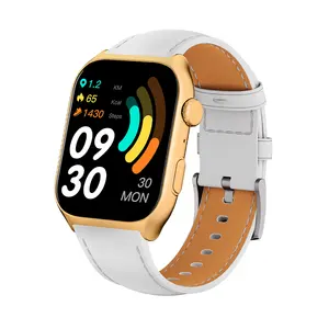 Bloed Zuurstof Android Smart Horloge Antwoord Call Sport Smartwatch Fitness Tracker Smart Horloge Waterdicht Bluetooth Oproep