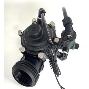 Válvula solenoide de riego por goteo de 1 pulgada, tipo normalmente cerrado, control electrónico manual para uso agrícola - Product Image 1