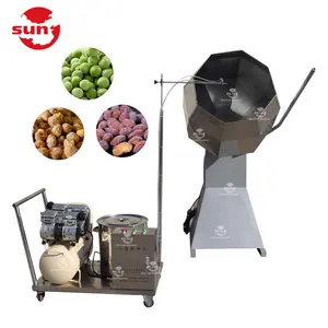 Food grade stainless steel mixing nuts and seasonings equipment nut flavoring machine snack food machine for food industry