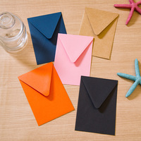 Enveloppes en papier colorées C6, 160x110mm, auto-adhésives, couleur unie, enveloppes verticales pour cartes d'invitation et de vœux pour mariage et fête