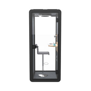 Justaucorps <span class=keywords><strong>de</strong></span> bureau v, mini dosette insonorisée <span class=keywords><strong>de</strong></span> 45db, pour espace personnel, moule, conteneur, <span class=keywords><strong>ventilation</strong></span> intégrée - Product Image 2