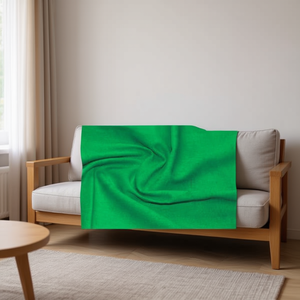 Accessorio in Tessuto Ilan Verde Solido 100x80cm per Arredamento Casa - Product Image 3