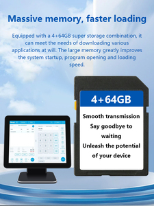 15.6 inch màn hình cảm ứng <span class=keywords><strong>Windows</strong></span>/Android/Linux N2840 i3/i5/i7/I9 POS tất cả trong một máy 2GB/4GB/8GB RAM cho bán lẻ nhà hàng sử dụng - Product Image 5