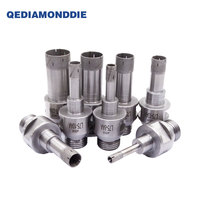 Foret diamanté à noyau serti au gaz personnalisé de 1/2 pouce, matériau HSS, filetage conique, tige droite, béton, 5 mm-6 mm, foret pour trous dans le verre