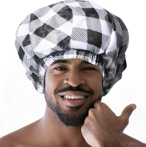 Bonnet de douche mâle élastique en plastique imperméable à la Offre Spéciale - Product Image 4