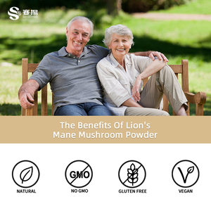 Poudre d'Extrait de Crinière de <span class=keywords><strong>Lion</strong></span> Biologique Certifiée UE&NOP, Qualité Alimentaire, Pure, à base de Champignons Hericium Erinaceus - Product Image 5