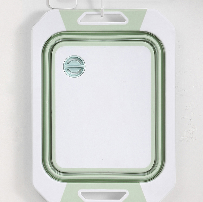 Многофункциональная Складная Силиконовая разделочная доска 3 в 1 для кухни, складная разделочная доска с логотипом