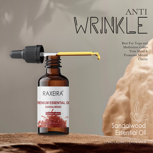 Marque privée prix de gros bio 100% pur bois de <span class=keywords><strong>santal</strong></span> indien serrer anti-âge huile essentielle de rides - Product Image 6