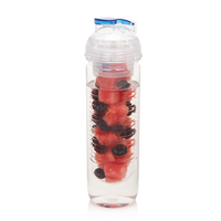 Infuseur de fruits personnalisé sans BPA, 500ml, bouteille en tritan