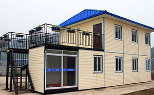 Casa Contenedor Prefabricada de Lujo de Dos Pisos, Completa, Decorativa y Económica en Venta - Product Image 2