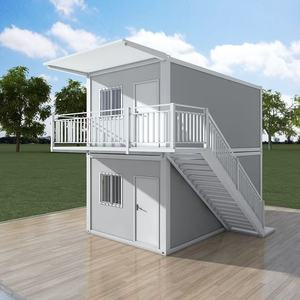 บ้านเคลื่อนที่ขนาด 20 ฟุต บ้านแบบโมดูลาร์ บ้านสำเร็จรูป อพาร์ทเมนต์ โรงแรม สำนักงาน บ้านคอนเทนเนอร์ขนาดเล็กสำเร็จรูป - Product Image 2