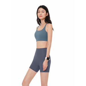 FH ODM/OEM Soutien-gorge de sport pour <span class=keywords><strong>femme</strong></span>, nouvelle collection explosive, effet seconde peau, sans armatures, dos ajouré, pour fitness et yoga - Product Image 3