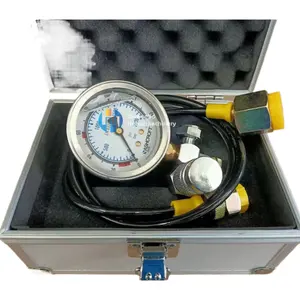 High Quality Wholesale Hydraulic Breaker TSK155 TSK210 TSK220 TSK300 Nitrogen N2 Gas Charging Kit Pressure Gauge