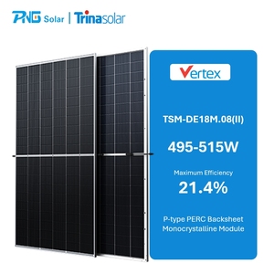 โมดูลแผงเซลล์แสงอาทิตย์ Tier1โมโนคริสตัลไลน์ขนาด495W 500W 505W 510W 515W - Product Image 1