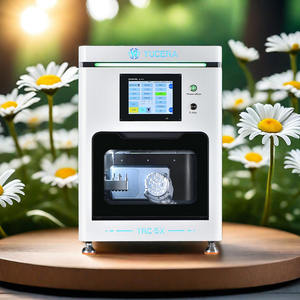 Per Yucera 5 assi fresatrice dentale soluzione elettrica In-House per corone ponti abutment In legno acciaio metallo - Product Image 2