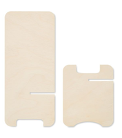 Support de téléphone en bois pas cher avec support en bois de bouleau pour bureau
