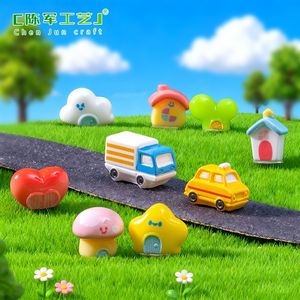 Nuovi prodotti Weij per il commercio transfrontaliero: decorazioni colorate e diverse per la casa, il giardino e il paesaggio fai-da-te, mini ornamenti da scrivania e per auto. - Product Image 3