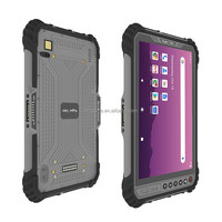 Tablet PC Industrial Resistente Personalizada con Android 15, Procesador MTK Octa Core, PDA de Mano, Lector de Códigos QR, Huella Dactilar y NFC, Pantalla de 8 Pulgadas 16:10, 8GB/256GB