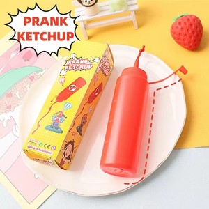 Bouteilles de Ketchup Farces et Attrapes, Sauce Tomate pour Blagues, Jouets Cool pour Adultes et Enfants, Articles Effrayants, Cadeaux Surprise Ketchup - Product Image 5