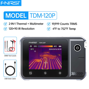 TTLTES FNIRSI TDM-120P <b>Thermal</b> <b>Imaging</b> Multimeter 2in1 IR <b>Thermal</b> Camera Voltage Resistance Capacitance Tester Temp Detector - Product Image 5