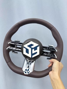 พวงมาลัยหนังแบบเต็มสำหรับ G500 Mercedes Benz Cls Gle <span class=keywords><strong>S500</strong></span> G55 G350 G63 S320 S400 S600คลาส G E GLC ทำจาก W211 PU - Product Image 2