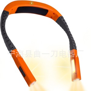 Lampe de lecture LED réglable pour le cou, rechargeable par USB, 1200 mAh, pour la course nocturne et l'utilisation en extérieur - Product Image 2