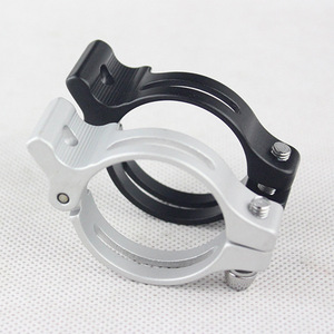 Abrazadera de Desviador para Bicicleta de Carretera de Aleación de Aluminio, 31.8/34.9 mm, Tipo Ajustable - Product Image 2