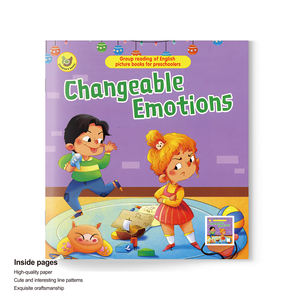 Libro de cuentos en <span class=keywords><strong>inglés</strong></span> para niños al por mayor, libro de imágenes para jardín de infancia, libro de aprendizaje de habilidades sociales para preescolar, libro para niños de jardín de infancia - Product Image 1