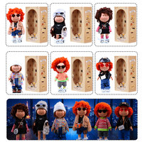 Figurine de collection Streetwear Fashion Potato Doll avec tenue amovible, chapeau, lunettes de soleil et accessoires, jouet multi-tenues, cadeau