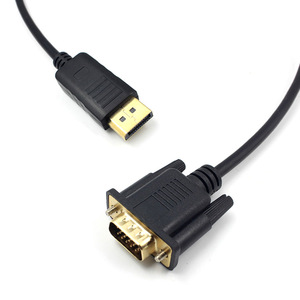 Puerto de pantalla <span class=keywords><strong>Thunderbolt</strong></span> de 1,8 m, <span class=keywords><strong>Cable</strong></span> convertidor adaptador macho Dp a <span class=keywords><strong>Vga</strong></span>, compatible con resolución de vídeo de supresión reducida de 1920x1200 - Product Image 5