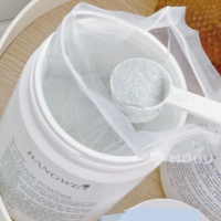 Poudre de Masque à l'Extrait de Spiruline Hydratante et Apaisante Efficace Contre l'Acné Soin de la Peau Masque Facial en Gelée Poudre de Qualité Supérieure Naturelle