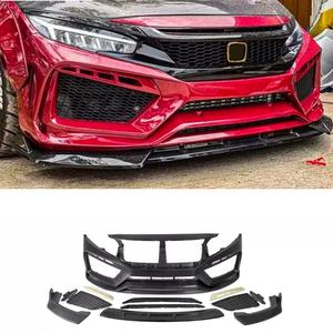 Nouveau kit carrosserie Welta : Calandre avant, pare-chocs ABS, prise d'air – Extérieur automobile pour RS 10e génération 2016-2021 – Fixation par boulons, ajustement parfait à 100 % - Product Image 1