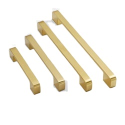 Poignées et Boutons de Meuble en Aluminium Chromé Style Européen pour Portes de Cuisine, Armoires à Vin, Commodes et Portes de Salle de Bain - Product Image 2