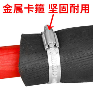 Rastrillo de acero inoxidable para extinción de incendios forestales, herramienta duradera para supresión de incendios con mango largo y púas metálicas - Product Image 4