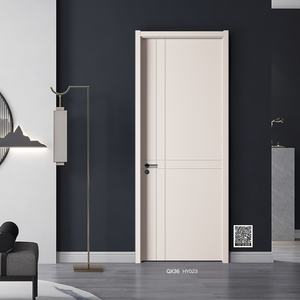 Opération tranquille écologique de porte affleurante moderne d'approvisionnement de projet pour la commande en gros d'appartement d'hôtel - Product Image 3