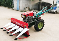 Machine à lier les pailles de riz à poussée manuelle / Machine à couper le colza / Machine agricole Moissonneuse-lieuse