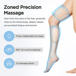 Masseur de jambes entièrement automatique télécommandé sans fil pour le dragage des méridiens et la relaxation des jambes - Product Image 4