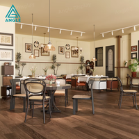 Comptoir de présentation alimentaire en bois pour café-bar américain classique, avec éclairage LED, respectueux de l'environnement, pour la décoration intérieure de café.