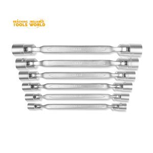 DingQi-llave de caja Flexible de doble extremo, llave de tubo doble FLEXIBLE - Product Image 5