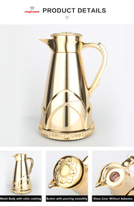 Bình giữ nhiệt sứ cao cấp 1.0L màu trắng kiểu dáng mới nhất - Product Image 4