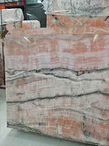 卸売高級ピンクオニキス タイル スラブ価格 半透明オニキス スラブ - Product Image 4