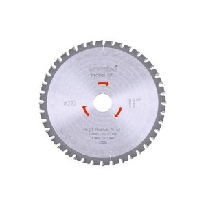 Lame de scie circulaire de précision Metabo 315 x 2,4 x 30 mm pour la coupe du bois - Product Image 1