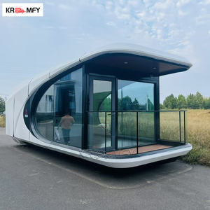 Casa Cápsula Espacial 2025, Casa Cápsula de Lujo de 2 Dormitorios para Hotel, 18 Metros Cuadrados - Product Image 1