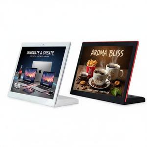 Pantalla Digital de Menú de Escritorio de 18.5 Pulgadas para Tiendas y <span class=keywords><strong>Restaurantes</strong></span>, 700 Nits de Brillo Ultra Alto, HD 1366x768, Contenido Web Gratuito - Product Image 1
