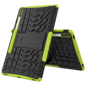 Shockproof 2 in 1 Hybrid Rugged Silicon Case For Samsung Galaxy Tab A 7.0 2016 T280 Tablet Kickstand Case Cover