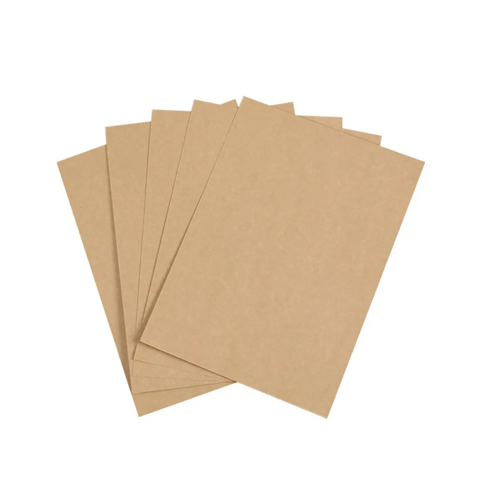 Stampa flessografica Offset personalizzata alta massa PE PLA rivestimento marrone rotoli di carta Kraft per la fabbricazione di tazze di carta ciotole scatole